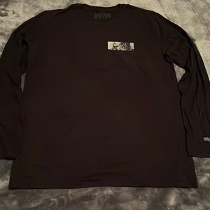 Taylor Swift Lover The Man Lyrics Black Long Sleeved Shirt size large